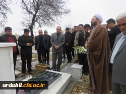 مراسم ادای احترام  به مقام شامخ شهدا 3