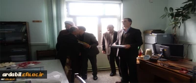 تکریم و معارفه سرپرست مرکز آموزش عالی آزادگان نیر