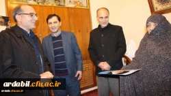 دیدار جمعی از مسئولین و دانشجومعلمان دانشگاه فرهنگیان اردبیل با
خانواده دانشجومعلم شهید جعفر محمدقلیان 2