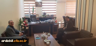 دکتر عبدی در دیدار رئیس سازمان مدیریت و برنامه ریزی استان اردبیل  خواستار تخصیص اعتبار جهت احداث ساختمان آموزشی و رفاهی دانشگاه فرهنگیان شد.