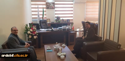 دکتر عبدی در دیدار رئیس سازمان مدیریت و برنامه ریزی استان اردبیل  خواستار تخصیص اعتبار جهت احداث ساختمان آموزشی و رفاهی دانشگاه فرهنگیان شد.