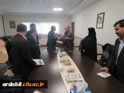 امضای تفاهم همکاری بین دانشگاه فرهنگیان استان اردبیل و دانشگاه محقق اردبیلی 3