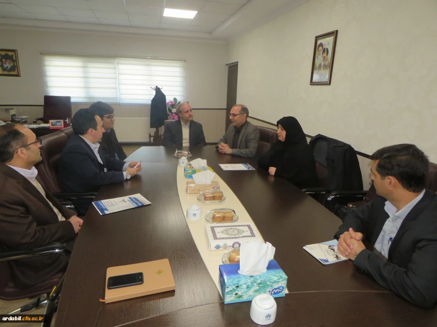 امضای تفاهم همکاری بین دانشگاه فرهنگیان استان اردبیل و دانشگاه محقق اردبیلی 4