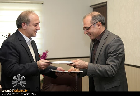 امضای تفاهم همکاری بین دانشگاه فرهنگیان استان اردبیل و دانشگاه محقق اردبیلی 3