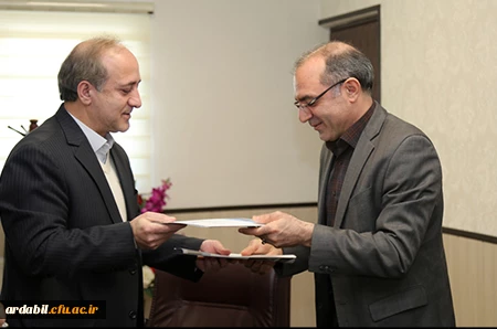 انعقاد تفاهم نامه همکاری بین دانشگاه فرهنگیان استان اردبیل و دانشگاه محقق اردبیلی 2