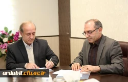 انعقاد تفاهم نامه همکاری بین دانشگاه فرهنگیان استان اردبیل و دانشگاه محقق اردبیلی 5