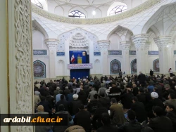 دکتر عبدی در سخنرانی پیش از خطبه های نماز جمعه این هفته اردبیل:

بهترین مسیر غلبه بر چالش های مورد اشاره رهبری در بیانیه راهبردی گام دوم، اقدام هوشمندانه و مسئولانه دانشگاه فرهنگیان است. 2