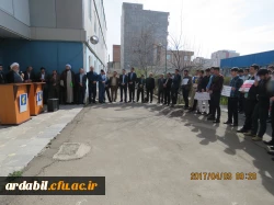 محکومیت اقدام سفیهانه دولت ترامپ علیه سپاه توسط دانشجویان، اساتید و کارکنان دانشگاه فرهنگیان اردبیل
«اگر سپاه نبود، کشور هم نبود» 3