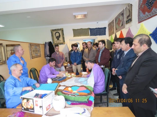 عیادت دانشجومعلمان و کارکنان پردیس علامه طباطبایی  از جانبازان و ایثارگران عزیز بستری در بیمارستان شهید پاریاب جانبازان اردبیل (ایثار) 2