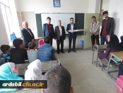 بازدید مسئولان دانشگاه فرهنگیان اردبیل از دبیرستان 12 فروردین شهرستان نیر 3