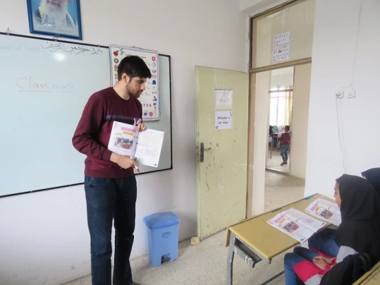 بازدید مسئولان دانشگاه فرهنگیان اردبیل از دبیرستان 12 فروردین شهرستان نیر 6