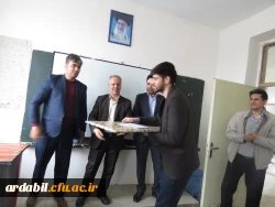 بازدید مسئولان دانشگاه فرهنگیان اردبیل از دبیرستان 12 فروردین شهرستان نیر 7
