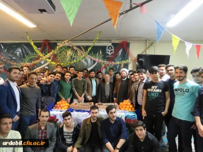 جشن میلاد منجی عالم بشریت حضرت مهدی موعود(عج) درپردیس علامه طباطبایی دانشگاه فرهنگیان اردبیل