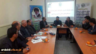 حضور پرخیر و برکت خیّر نیک اندیش حاج مالک جعفرزاده مقدم در دانشگاه فرهنگیان استان اردبیل؛ مرکزآموزش عالی آزادگان نیر