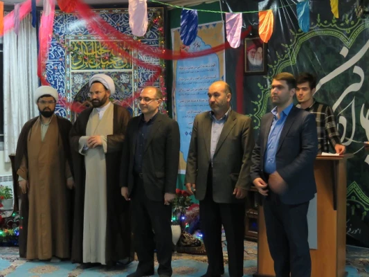 در پردیس علامه طباطبایی دانشگاه فرهنگیان اردبیل برگزار شد:

جشن میلاد کریمه اهل بیت حضرت امام حسن مجتبی(ع) و تجلیل از دانشجومعلمان فعال قرآنی 2