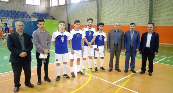 کسب مقام دوم رشته  ورزشی فوتسال ( گل کوچک ) توسط دانشجو معلمان دانشگاه فرهنگیان اردبیل در چهارمین المپیاد ورزش های همگانی استانی بین دانشگاههای استان  2