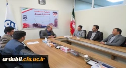 با حضور سرپرست مدیریت امور استانی دانشگاه فرهنگیان استان اردبیل انجام شد:

جلسه مشترک با معاون سرپرستی بانک تجارت استان  2