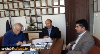 در راستای تشکیل شعبه استانی بنیاد خیرین حامی دانشگاه فرهنگیان اردبیل صورت پذیرفت:

دیدار دبیر بنیاد خیرین حامی دانشگاه فرهنگیان استان با رئیس مجمع خیرین مدرسه ساز استان اردبیل