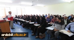 در دانشگاه فرهنگیان استان اردبیل برگزار شد:

کارگاه های حضوری چهارمین دوره توانمندسازی فرهنگی مهارت آموزان ماده 28 ورودی 97 
 2