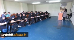 در دانشگاه فرهنگیان استان اردبیل برگزار شد:

کارگاه های حضوری چهارمین دوره توانمندسازی فرهنگی مهارت آموزان ماده 28 ورودی 97 
 2