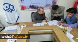 در راستای تسریع در اجرایی ساختن تفاهم نامه منعقده مابین دانشگاه فرهنگیان و شهرداری اردبیل انجام شد:

جلسه مشترک با معاون عمرانی شهرداری اردبیل 2