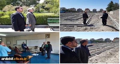 بازدید ناظر کشوری سازمان مرکزی  از پردیس های استان اردبیل