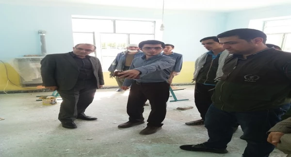 بازدید از عرصه های جهادی بسیج دانشجویی پردیس علامه طباطبایی اردبیل 2