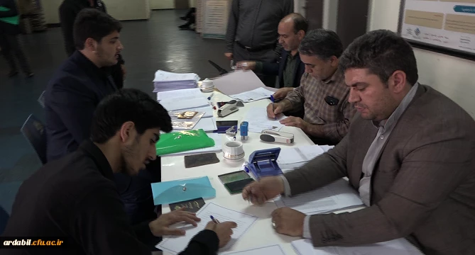 بازدید از حوزه های برگزاری مصاحبه پذیرفته شدگان چند برابر ظرفیت دانشگاه فرهنگیان استان اردبیل 6
