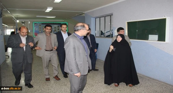 بازدید سرپرست مدیریت امور پردیس های استان از پردیس بنت الهدی صدر 2