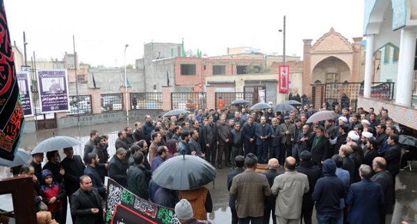 حضور دسته عزاداری دانشگاه فرهنگیان اردبیل همراه با سایر دانشگاه های استان در بازار اردبیل 3