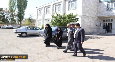 بازدید سرپرست مدیریت امور پردیس های استان از پردیس بنت الهدی صدر اردبیل