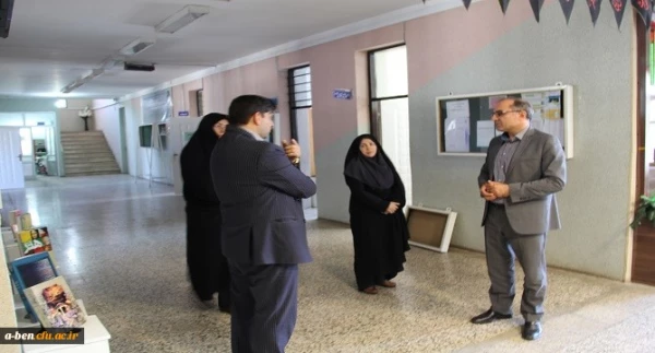 بازدید سرپرست مدیریت امور پردیس های استان از پردیس بنت الهدی صدر اردبیل 5