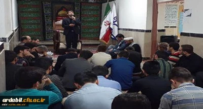 مراسم عزاداری جاماندگان اربعین حسینی در دانشگاه فرهنگیان استان اردبیل مرکز آزادگان نیر برگزار شد.