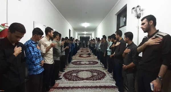 مراسم عزاداری جاماندگان اربعین حسینی در دانشگاه فرهنگیان استان اردبیل مرکز آزادگان نیر برگزار شد. 3