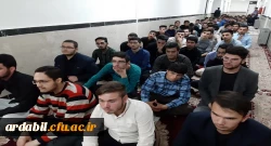 مراسم عزاداری جاماندگان اربعین حسینی در دانشگاه فرهنگیان استان اردبیل مرکز آزادگان نیر برگزار شد. 4