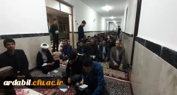 مراسم عزاداری جاماندگان اربعین حسینی در دانشگاه فرهنگیان استان اردبیل مرکز آزادگان نیر برگزار شد. 5