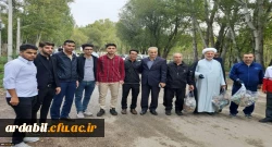 پیاده روی اساتید، کارکنان و دانشجومعلمان به همراه مسؤلین ادارات شهرستان نیر 8