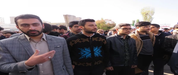 حضور دانشگاهیان دانشگاه فرهنگیان استان اردبیل در راهپیمایی روز ۱۳ آبان
 3