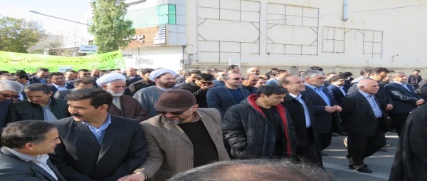 حضور دانشگاهیان دانشگاه فرهنگیان استان اردبیل در راهپیمایی روز ۱۳ آبان
 2