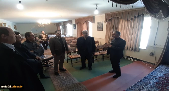 بازدید فرماندار محترم شهرستان نیر از مرکز آموزش عالی آزادگان 3