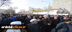 حضور دانشگاهیان دانشگاه فرهنگیان استان اردبیل در راهپیمایی حمایت از فرمایشات مقام معظم رهبری، امنیت و اقتدار کشور/ گزارش تصویری 2