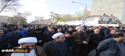 در دفاع از امنیت و اقتدار کشور صورت گرفت:

حضور دانشگاهیان دانشگاه فرهنگیان استان اردبیل در راهپیمایی حمایت از فرمایشات مقام معظم رهبری