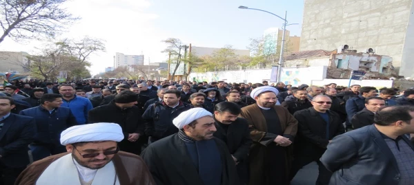 حضور دانشگاهیان دانشگاه فرهنگیان استان اردبیل در راهپیمایی حمایت از فرمایشات مقام معظم رهبری، امنیت و اقتدار کشور/ گزارش تصویری 2