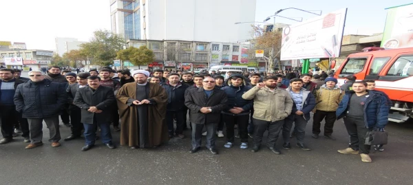 حضور دانشگاهیان دانشگاه فرهنگیان استان اردبیل در راهپیمایی حمایت از فرمایشات مقام معظم رهبری، امنیت و اقتدار کشور/ گزارش تصویری 2