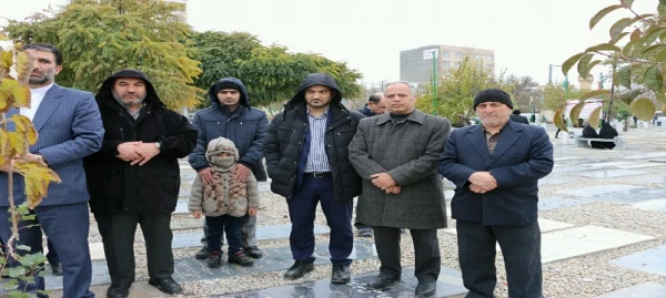 عطرافشانی و گلباران گلزار مطهر شهدا با حضور دانشگاهیان دانشگاه فرهنگیان استان اردبیل 4