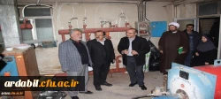 افتتاح طرح سیستم گرمایشی پردیس بنت الهدی صدر 2
