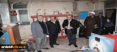 با حضور سرپرست دانشگاه فرهنگیان استان اردبیل انجام شد:

بهره برداری ار طرح ارتقاء سیستم گرمایشی پردیس بنت الهدی صدر