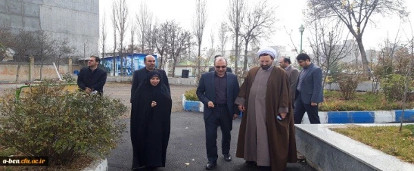 بازدید سرپرست دانشگاه فرهنگیان استان اردبیل از روند اجرای آسفالت ریزی 4