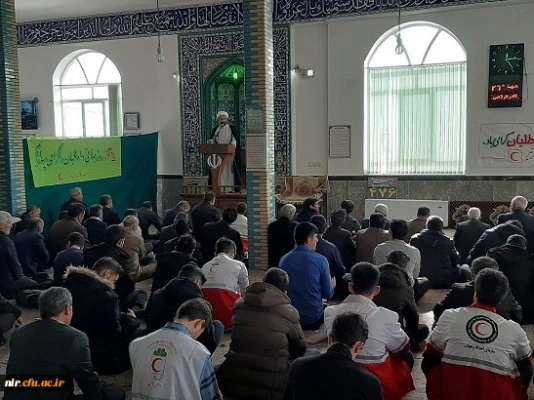 رئیس مرکز آموزش عالی آزادگان، سخنران پیش از خطبه های نماز جمعه شهرستان نیر 3