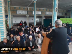 رئیس مرکز آموزش عالی آزادگان، سخنران پیش از خطبه های نماز جمعه شهرستان نیر 5